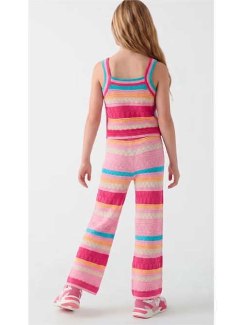 cotton crochet palazzo pant GUESS | J6GB04 Z5480S40Q